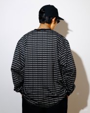 画像5: COOTIE   Supima Jacquard Border L/S Tee (5)