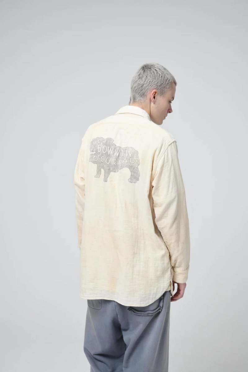 画像30: BOW WOW  THE BOW WOW JOURNAL GAUZE SHIRT AGED (30)