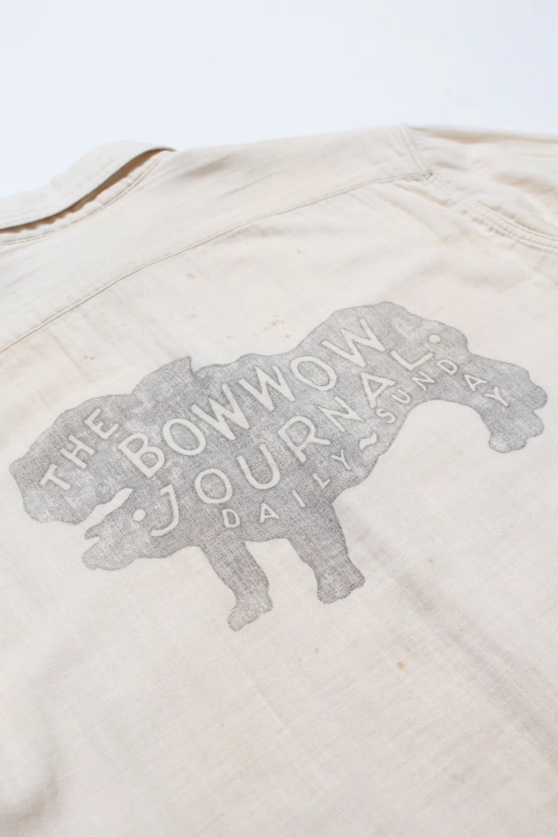 画像25: BOW WOW  THE BOW WOW JOURNAL GAUZE SHIRT AGED (25)