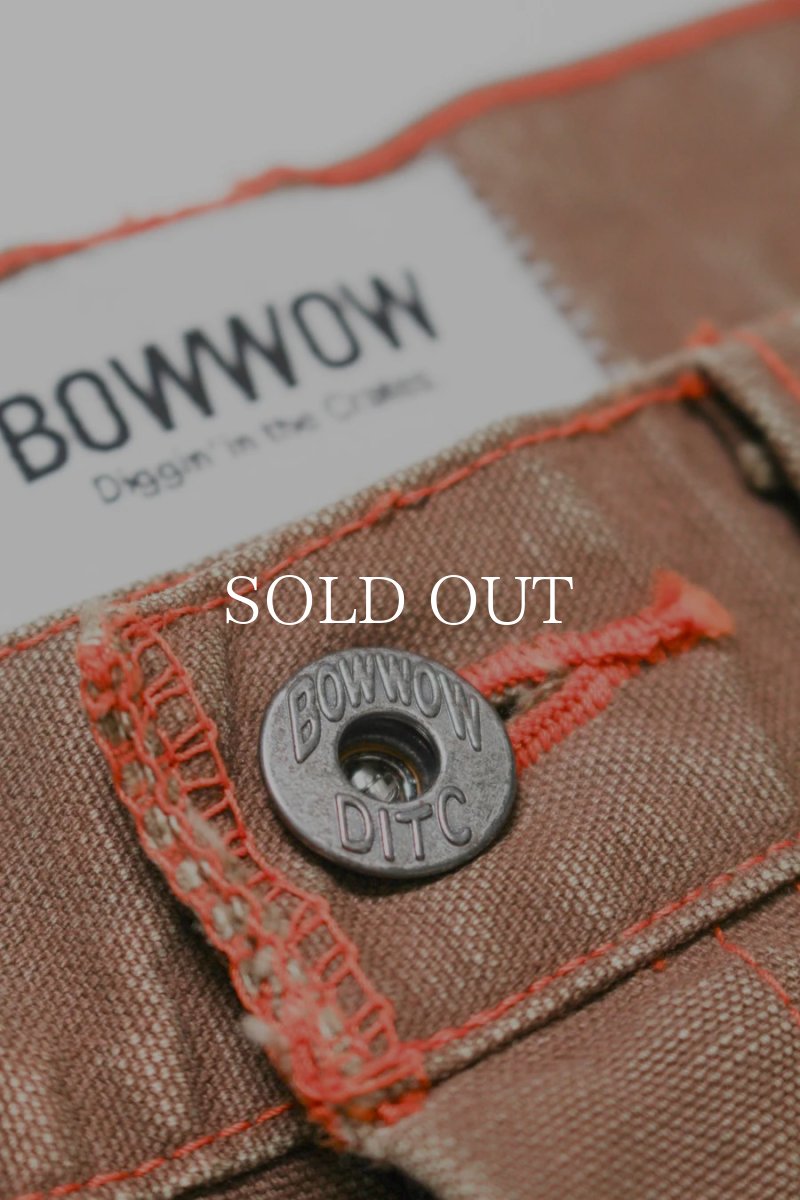 画像12: BOW WOW  BROWN DUCK DOUBLE KNEE PANTS AGED (12)