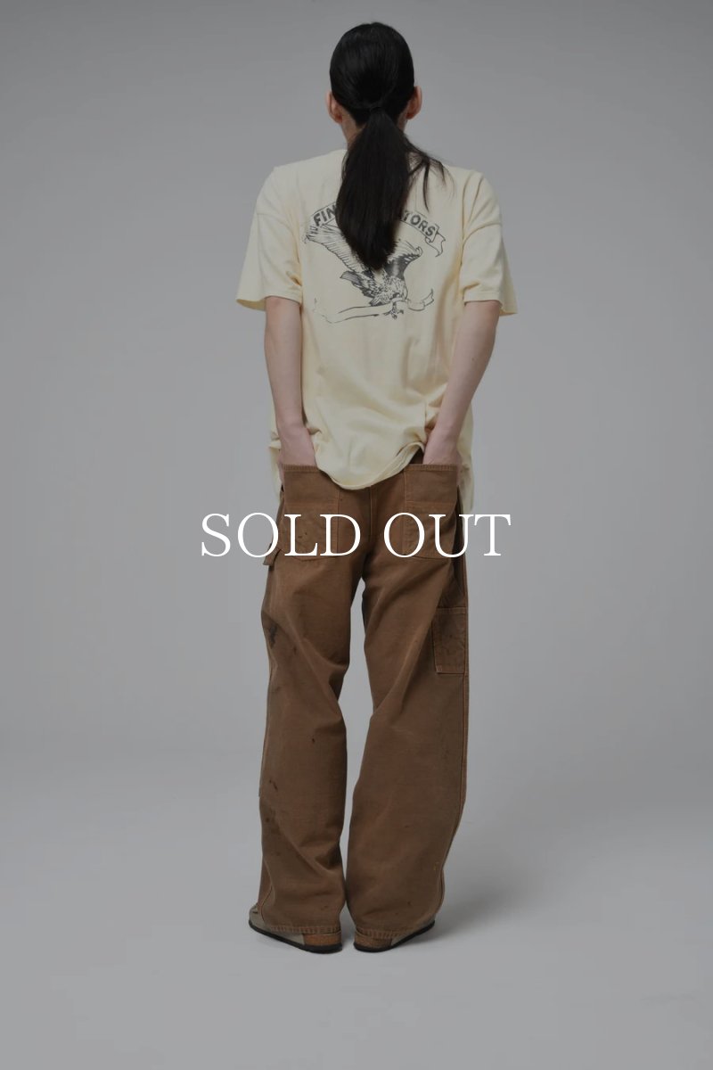 画像10: BOW WOW  BROWN DUCK DOUBLE KNEE PANTS AGED (10)