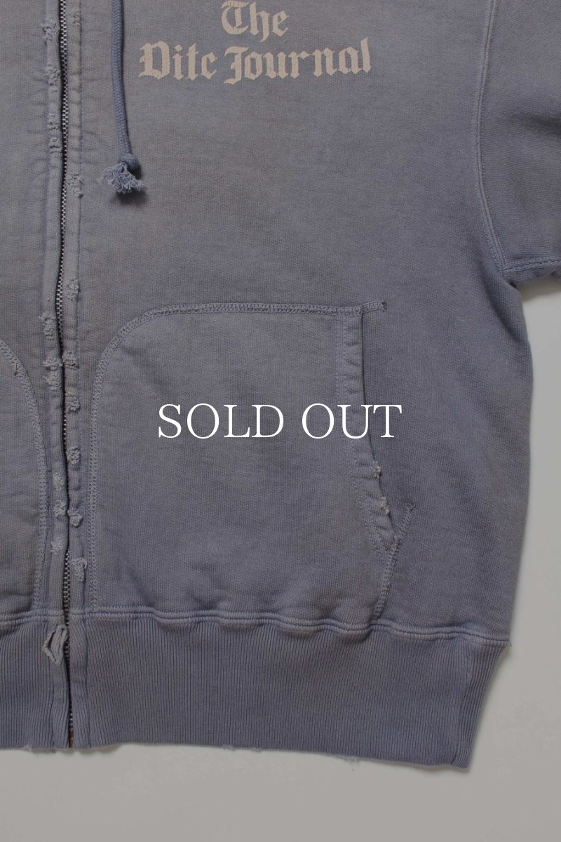 画像14: BOW WOW  THE DITC JOURNAL ZIP HOODIE AGED (14)