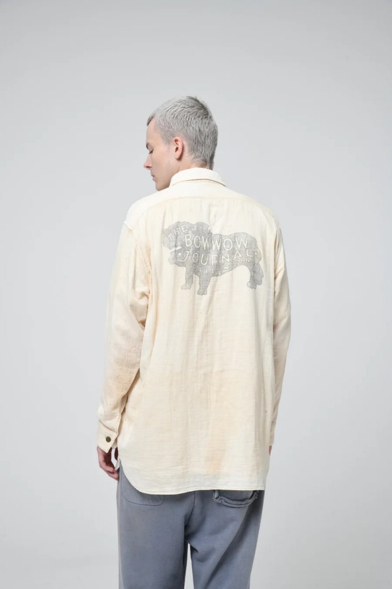 画像29: BOW WOW  THE BOW WOW JOURNAL GAUZE SHIRT AGED (29)