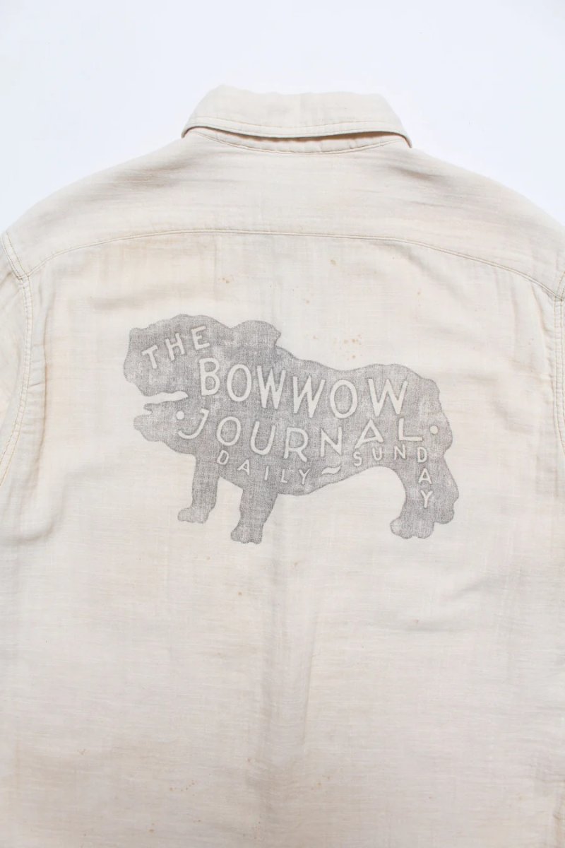 画像9: BOW WOW  THE BOW WOW JOURNAL GAUZE SHIRT AGED (9)