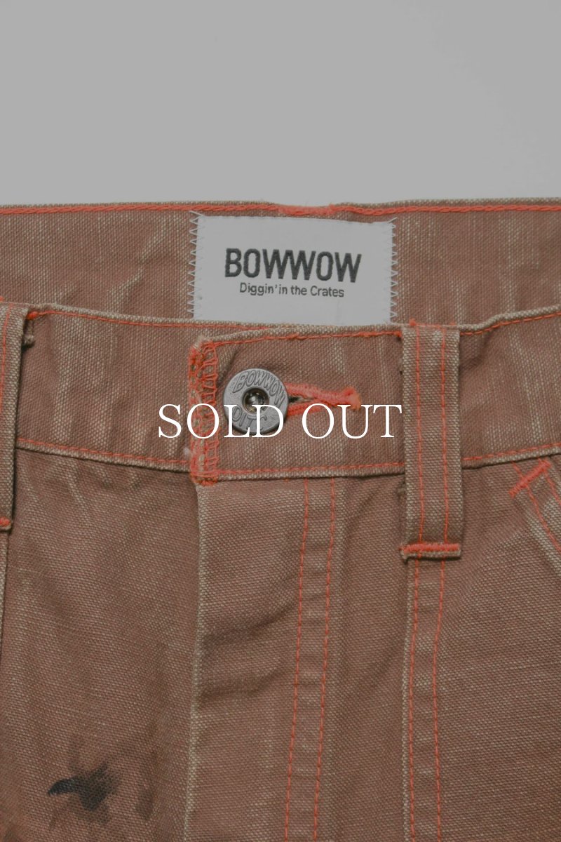 画像11: BOW WOW  BROWN DUCK DOUBLE KNEE PANTS AGED (11)