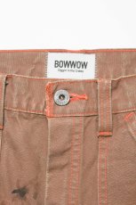 画像11: BOW WOW  BROWN DUCK DOUBLE KNEE PANTS AGED (11)