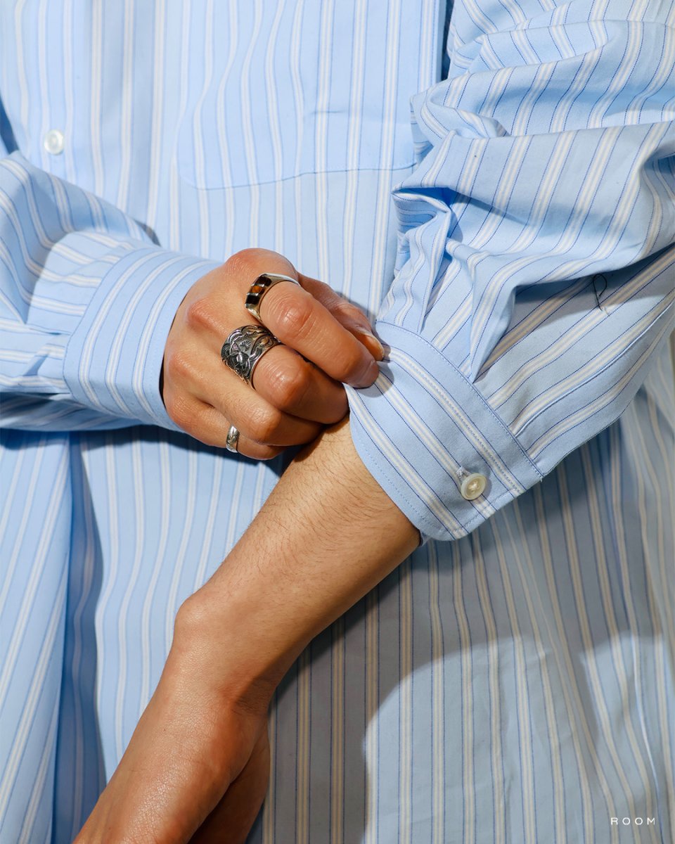 画像7: COOTIE   Stripe Broad L/S Shirt (7)