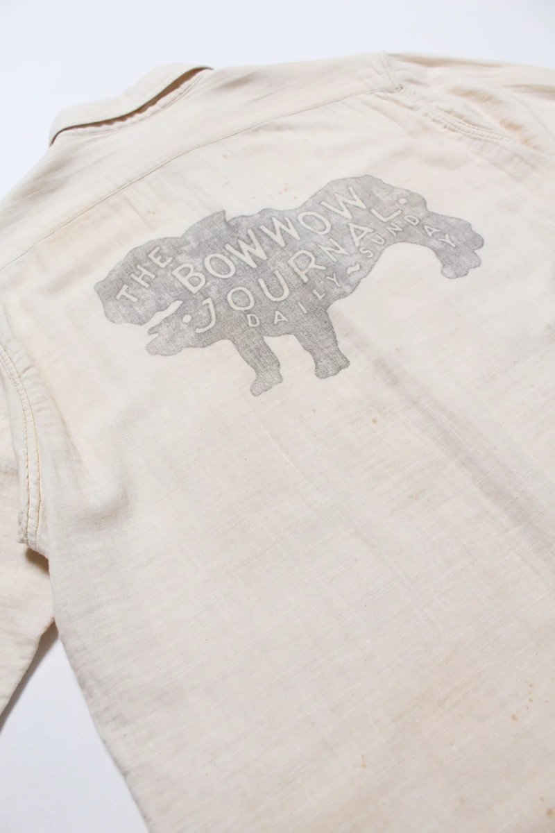 画像24: BOW WOW  THE BOW WOW JOURNAL GAUZE SHIRT AGED (24)