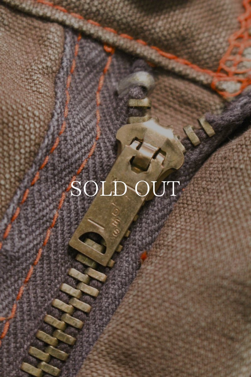 画像16: BOW WOW  BROWN DUCK DOUBLE KNEE PANTS AGED (16)