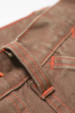 画像14: BOW WOW  BROWN DUCK DOUBLE KNEE PANTS AGED (14)