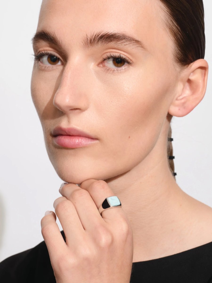 画像4: TOMWOOD   Kay Ring Ice Blue (4)