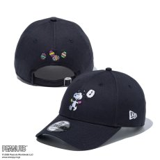 画像1: NEW ERA   9FORTY PEANUTS ピーナッツ EASTER スヌーピー フェイデッドブラック (1)