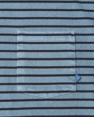 画像21: Liberaiders  PIGMENT DYED STRIPED L/S SHIRT (21)