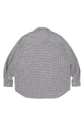 画像2: COOTIE   Dobby Gingham Check L/S Western Shirt (2)