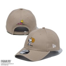 画像1: NEW ERA   9FORTY PEANUTS ピーナッツ EASTER スヌーピー ウッドストック アッシュブラウン (1)