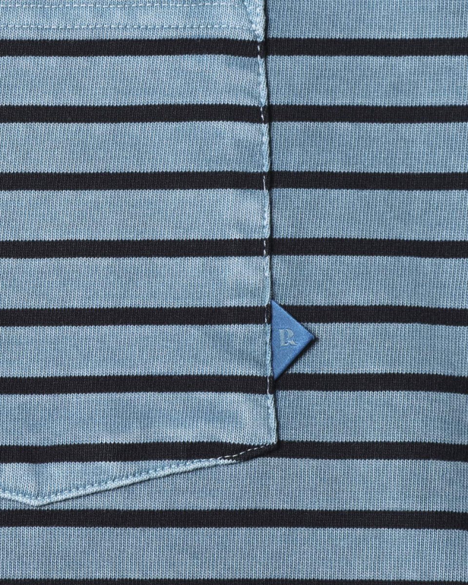 画像22: Liberaiders  PIGMENT DYED STRIPED L/S SHIRT (22)