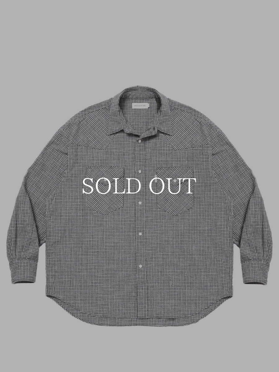 画像1: COOTIE PRODUCTIONS   Dobby Gingham Check L/S Western Shirt (1)