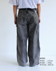 画像5: ANACHRONORM  PIGMENT DYED DUCK PAINTER PANTS (5)