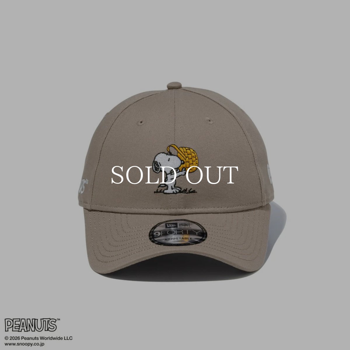 画像7: NEW ERA   9FORTY PEANUTS ピーナッツ EASTER スヌーピー ウッドストック アッシュブラウン (7)