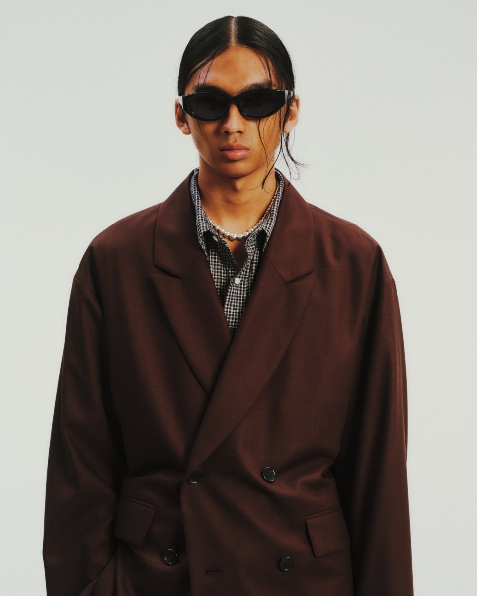 画像9: COOTIE   Dobby Gingham Check L/S Western Shirt (9)