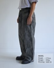 画像4: ANACHRONORM  PIGMENT DYED DUCK PAINTER PANTS (4)