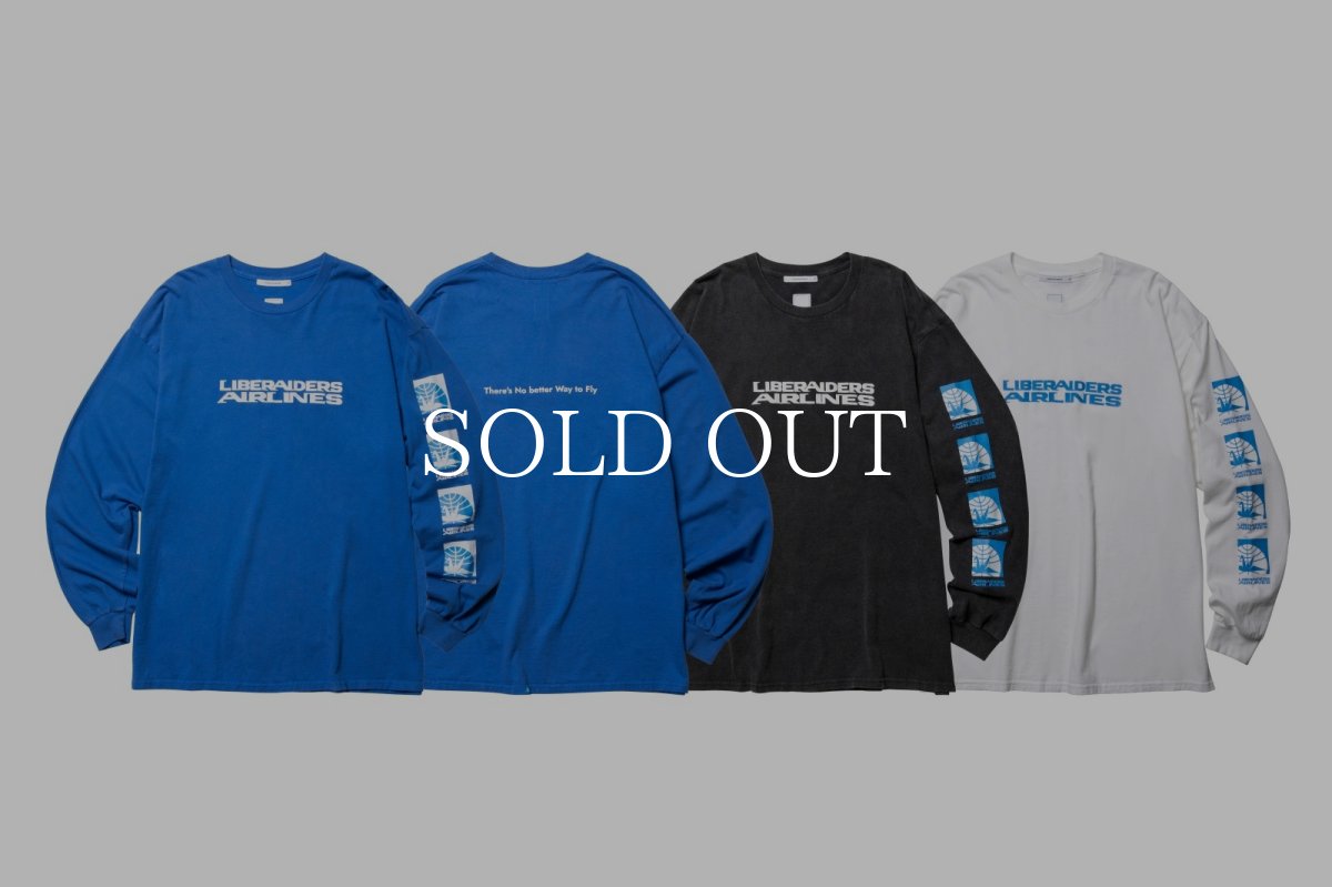 画像1: Liberaiders  AIRLINE L/S TEE (1)