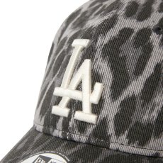 画像7: NEW ERA  9TWENTY Leopard ロサンゼルス・ドジャース ブラック　アイボリー (7)