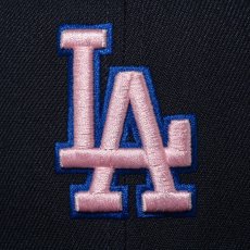 画像3: NEW ERA  59FIFTY Yozakura 夜桜 ロサンゼルス・ドジャース ネイビー (3)