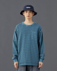画像15: Liberaiders  PIGMENT DYED STRIPED L/S SHIRT (15)