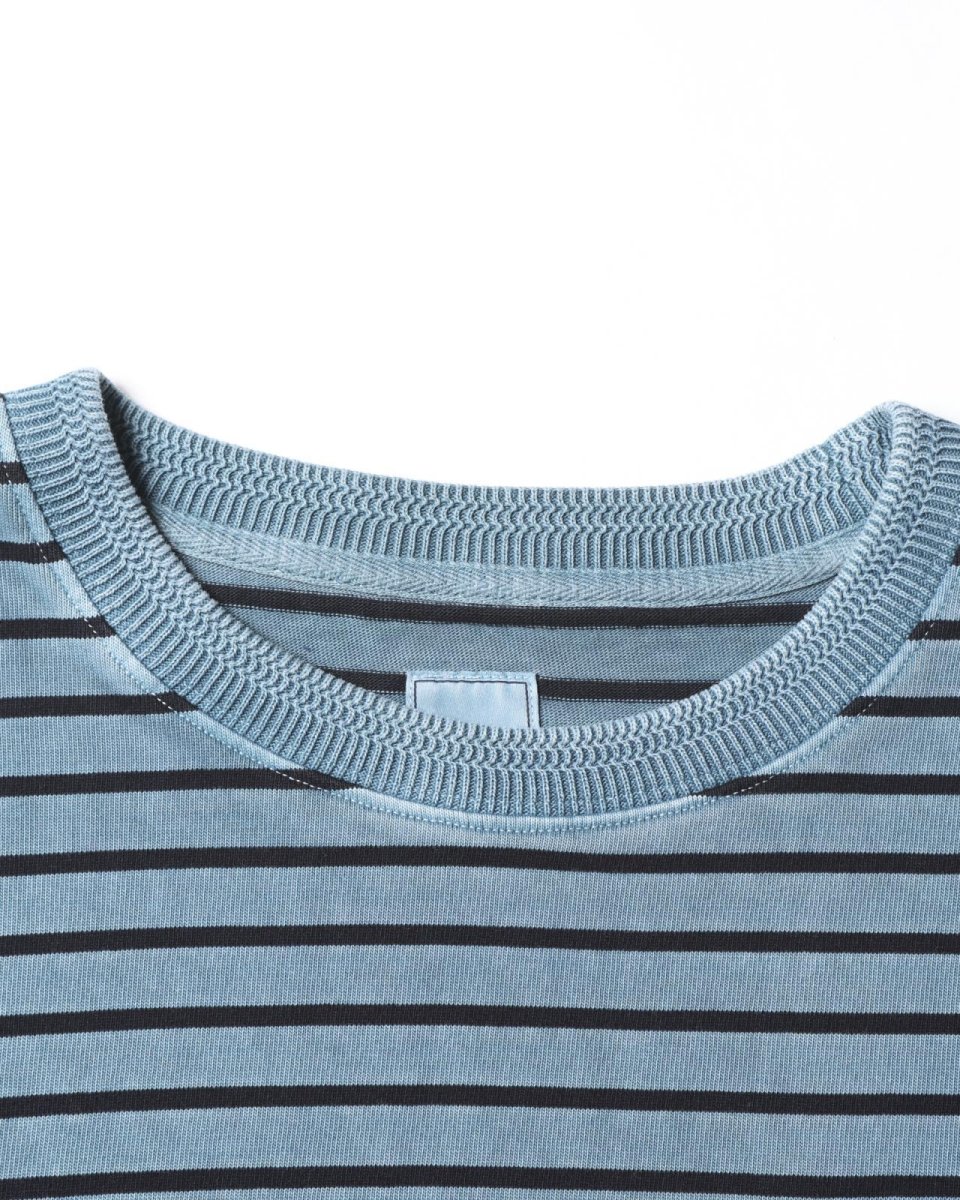 画像23: Liberaiders  PIGMENT DYED STRIPED L/S SHIRT (23)