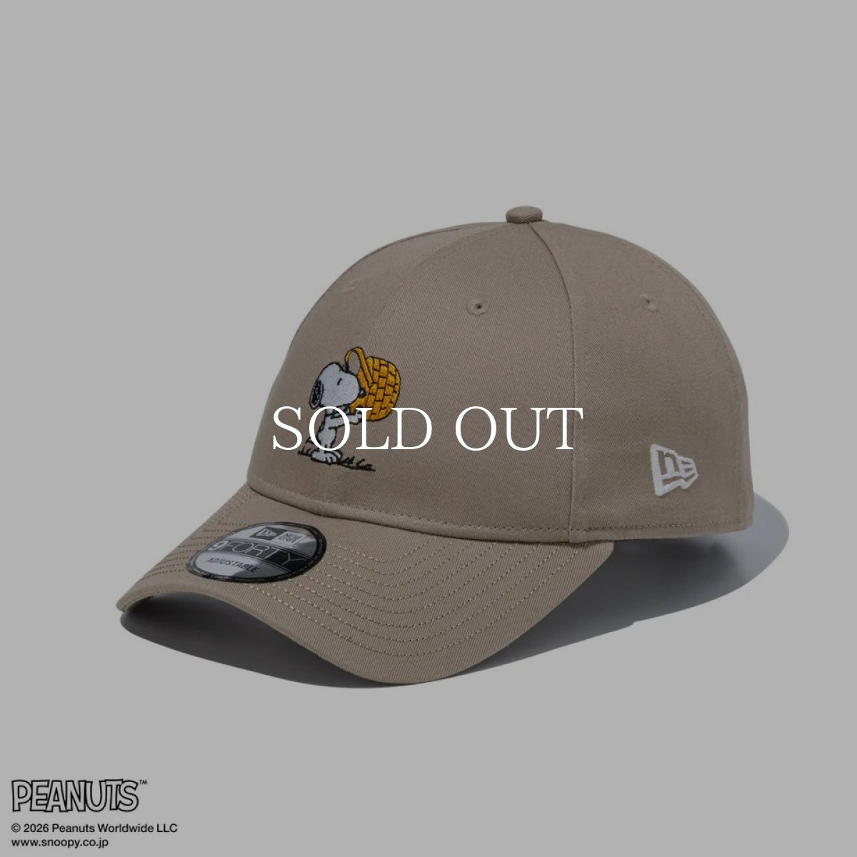 画像9: NEW ERA   9FORTY PEANUTS ピーナッツ EASTER スヌーピー ウッドストック アッシュブラウン (9)