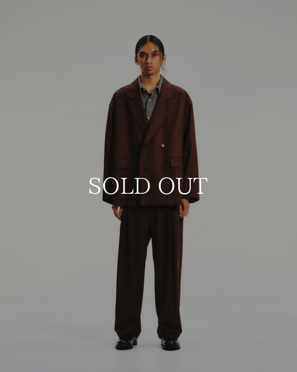 画像5: COOTIE PRODUCTIONS   T/W Twill 2 Tuck Wide Easy Trousers (5)