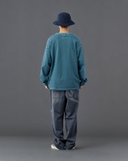 画像20: Liberaiders  PIGMENT DYED STRIPED L/S SHIRT (20)