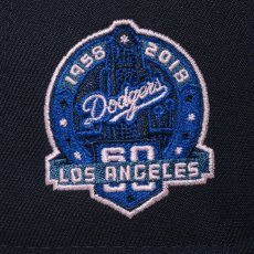 画像4: NEW ERA  59FIFTY Yozakura 夜桜 ロサンゼルス・ドジャース ネイビー (4)