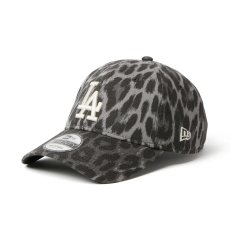 画像1: NEW ERA  9TWENTY Leopard ロサンゼルス・ドジャース ブラック　アイボリー (1)