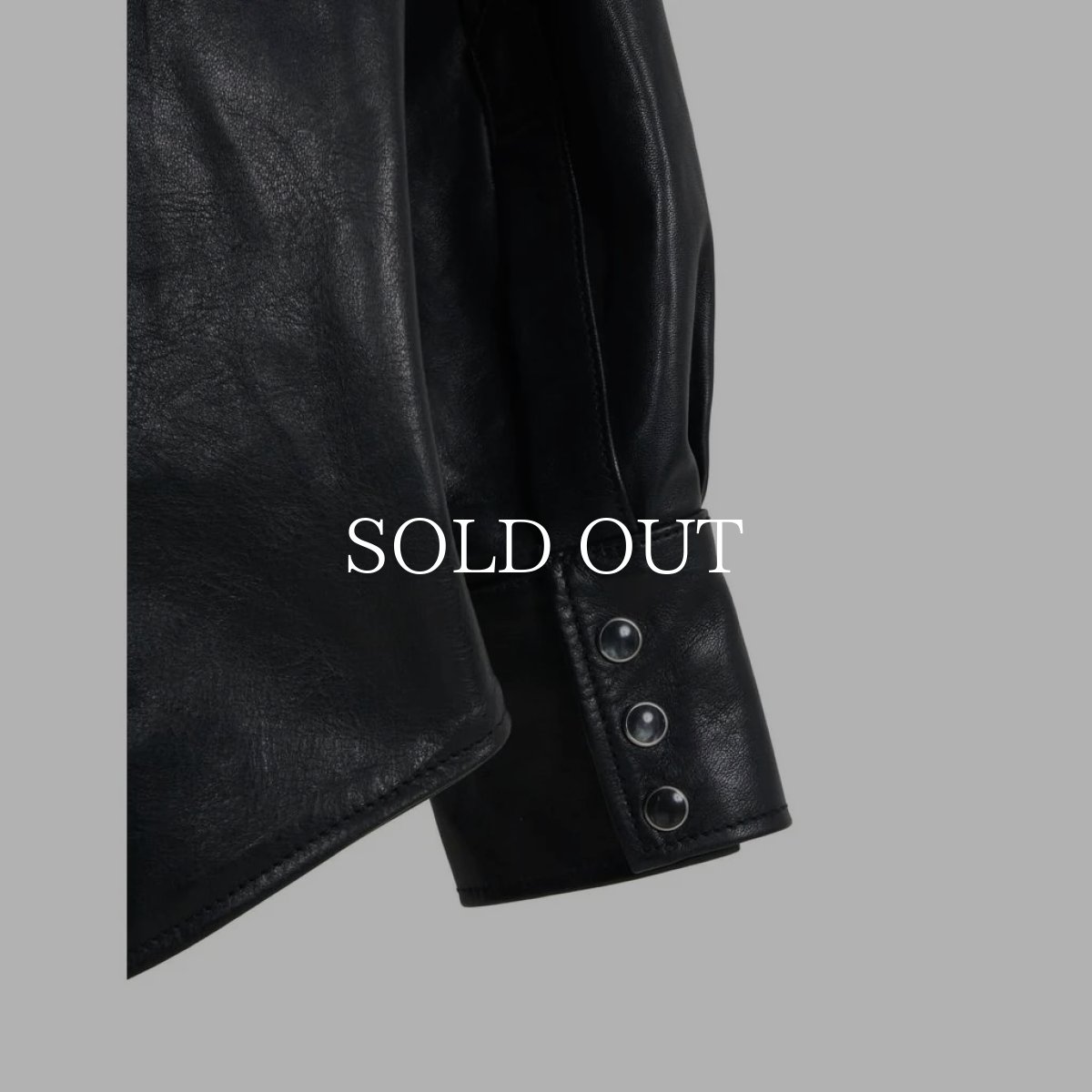 画像11: MASSES  HORSE LEATHER SHIRT VINTAGE W (11)