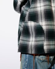 画像8: BOW WOW  REMADE RAYON PLAID SHIRT AGED (8)