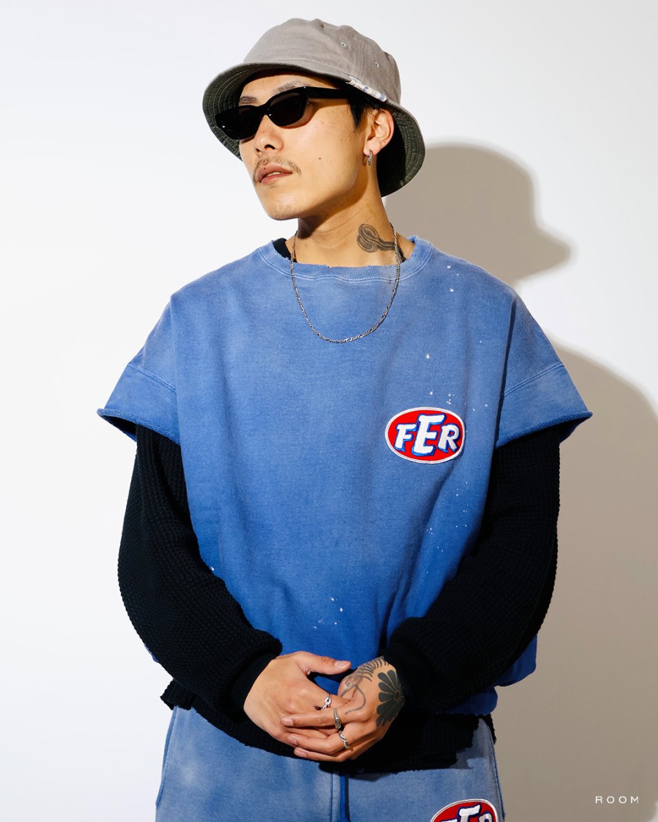 画像3: BOW WOW  FER PATCHED SS SWEATSHIRT AGED (3)