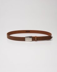 画像3: RADIALL  RHODES - LEATHER BELT / PLAIN (3)