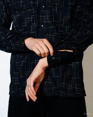 画像5: MINEDENIM  KSR Print Flannel Open Collar SH (5)