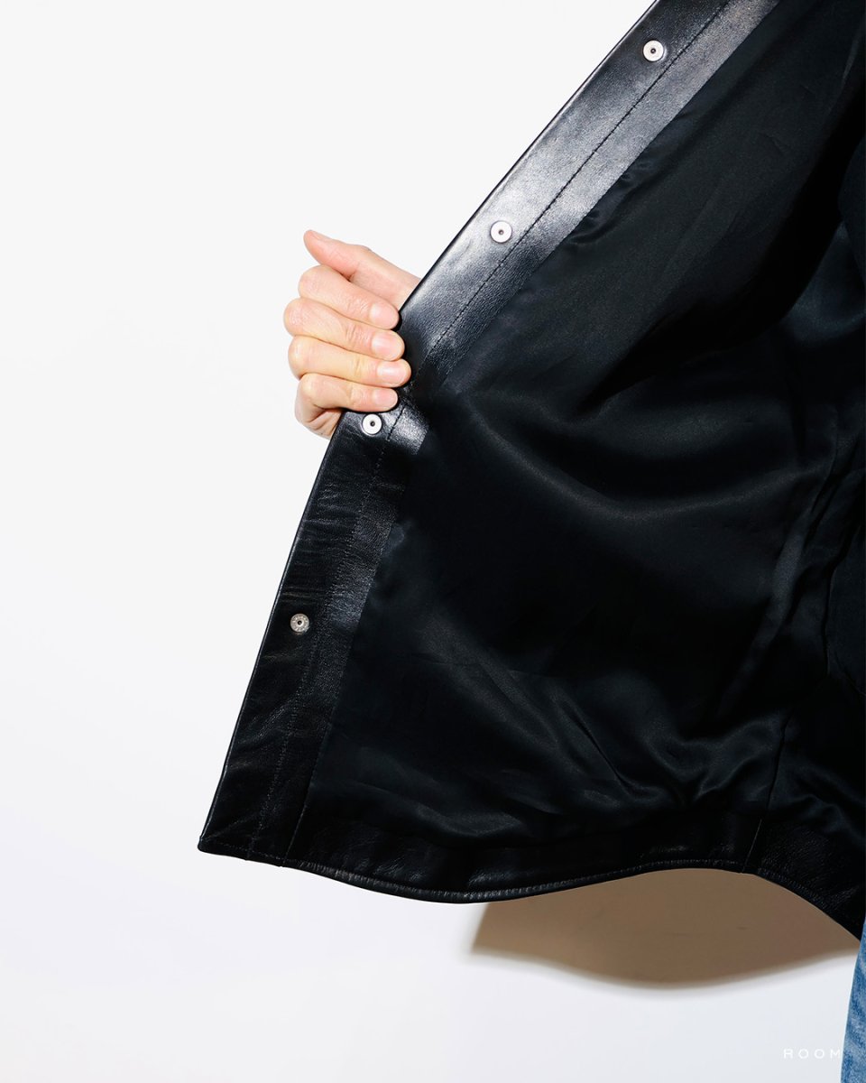 画像7: MASSES  HORSE LEATHER SHIRT VINTAGE W (7)