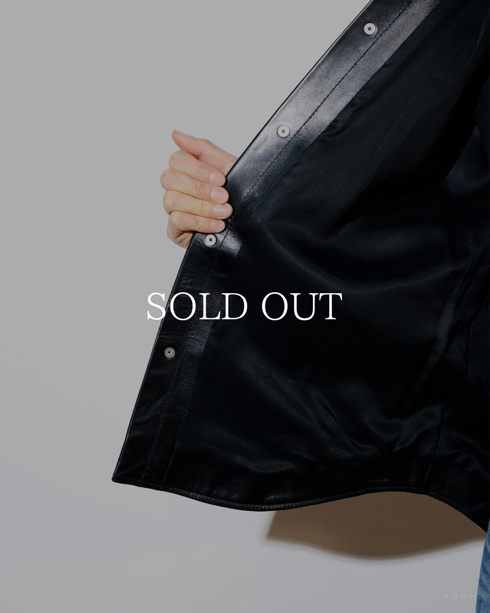 画像7: MASSES  HORSE LEATHER SHIRT VINTAGE W (7)