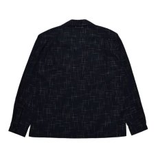 画像2: MINEDENIM  KSR Print Flannel Open Collar SH (2)