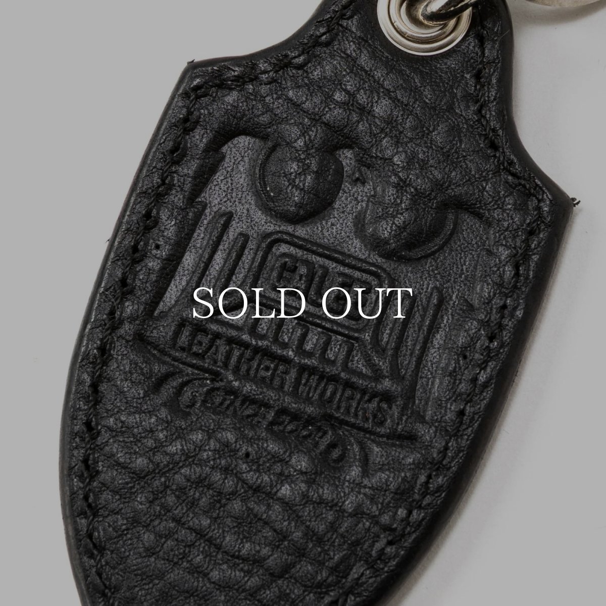 画像5: CALEE  STUDS LEATHER KEY RING ＜TYPE A＞ (5)