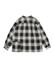 画像2: BOW WOW  REMADE RAYON PLAID SHIRT AGED (2)