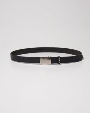 画像1: RADIALL  RHODES - LEATHER BELT / PLAIN (1)