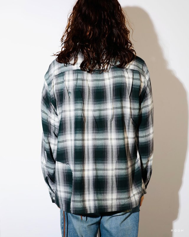 BOW WOW REMADE RAYON PLAID SHIRT AGED BW261-RRPS 公式通販