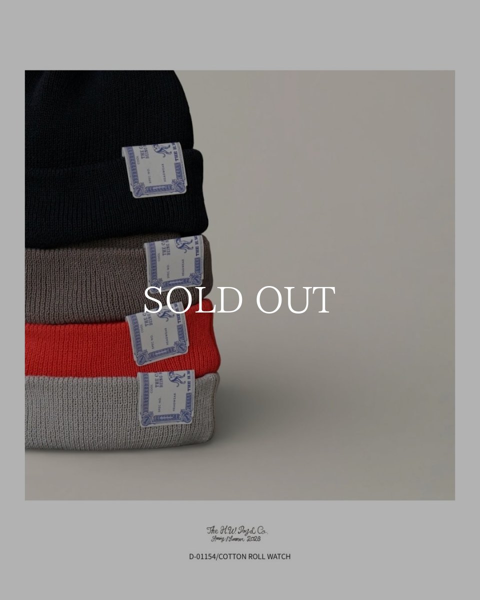 画像16: THE H.W.DOG&CO.  COTTON ROLL WATCH (16)