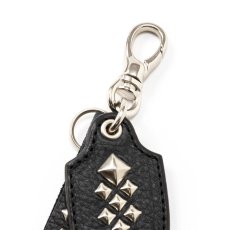 画像3: CALEE  STUDS LEATHER LONG KEY RING (3)