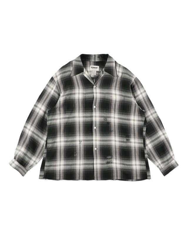 トップス BOWWOW 26ss REMADE RAYON PLAIDSHIRT AGED BOW WOW REMADE RAYON PLAID SHIRT AGED BW261-RRPS 公式通販